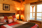 Bearfoot Cabin Master Bedroom