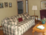 Living area at the Creekside Lodge.