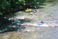 Kayaking the New