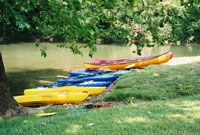 Kayaking the New River