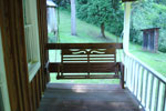 Swing at the Tabor Hollow Cabin