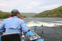 New River Fishing Raft - Britt